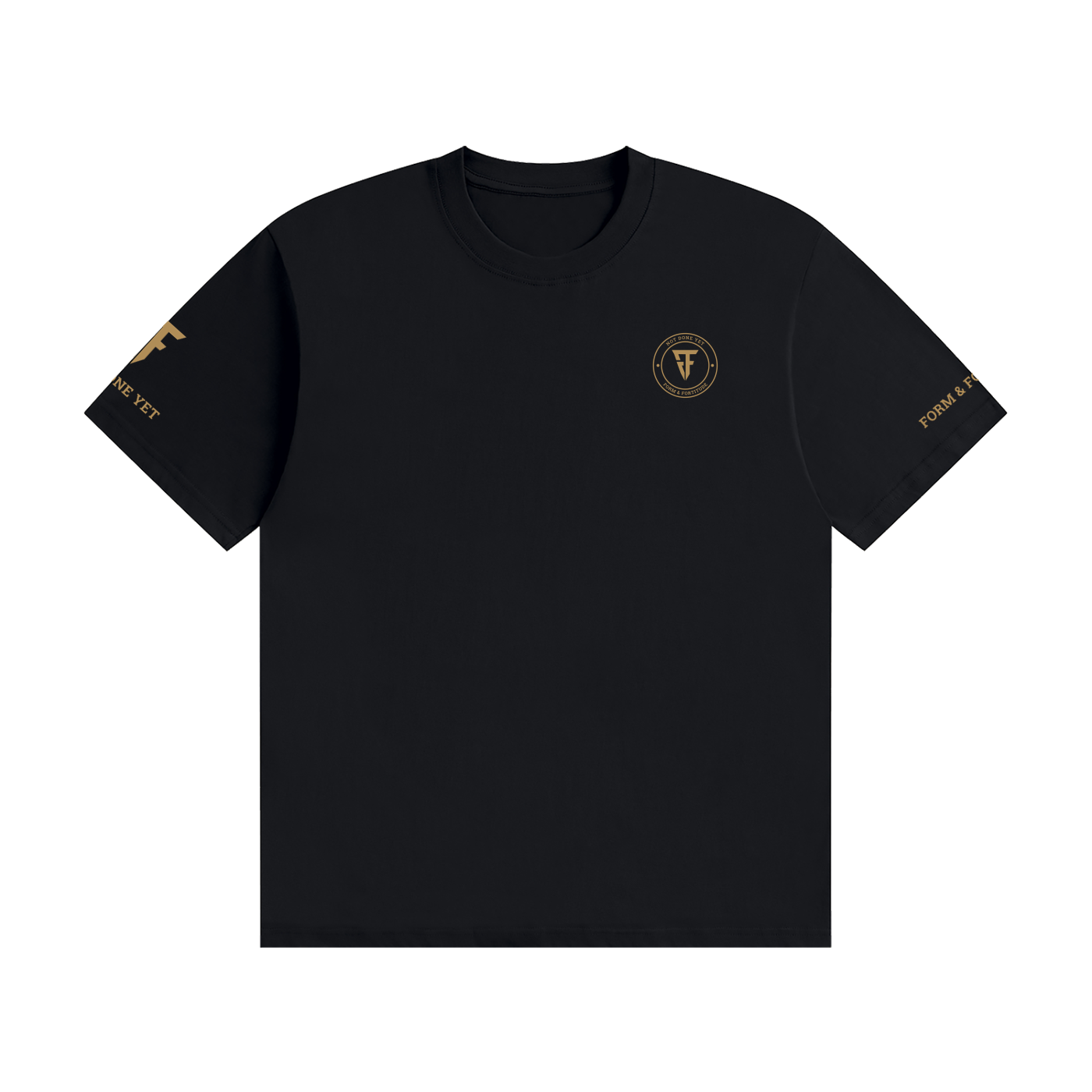 The Fortitude Middleweight Not Done Yet Badge Tee