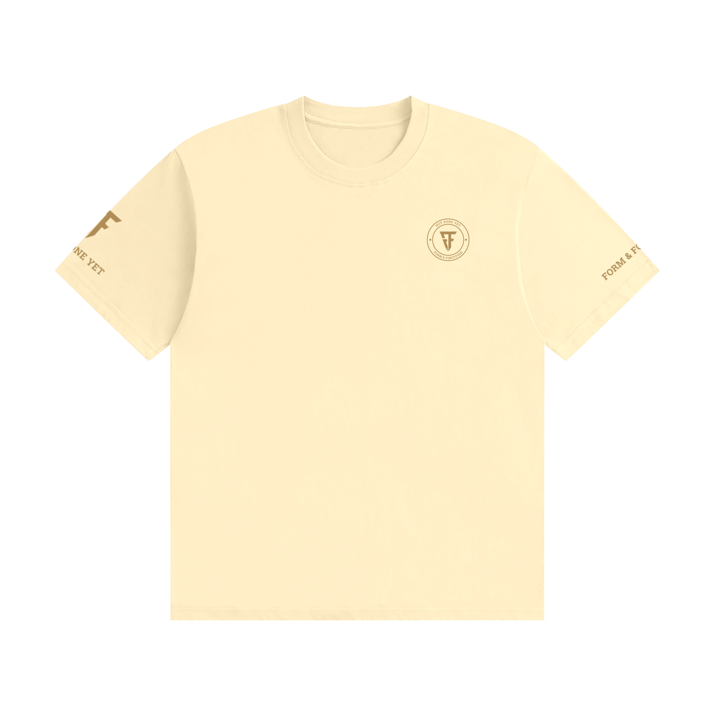 The Fortitude Middleweight Not Done Yet Badge Tee