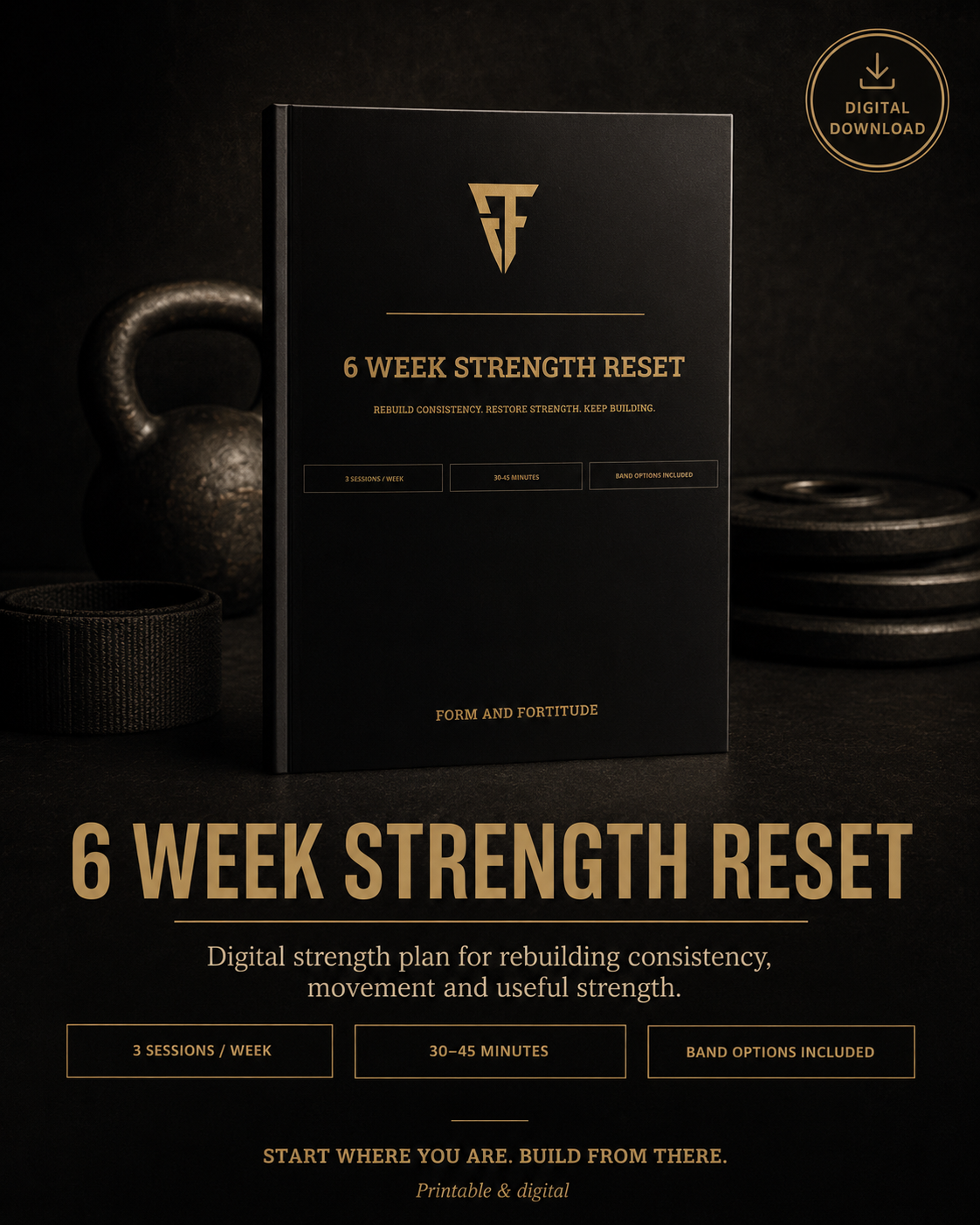 6 Week Strength Reset | Digital Download