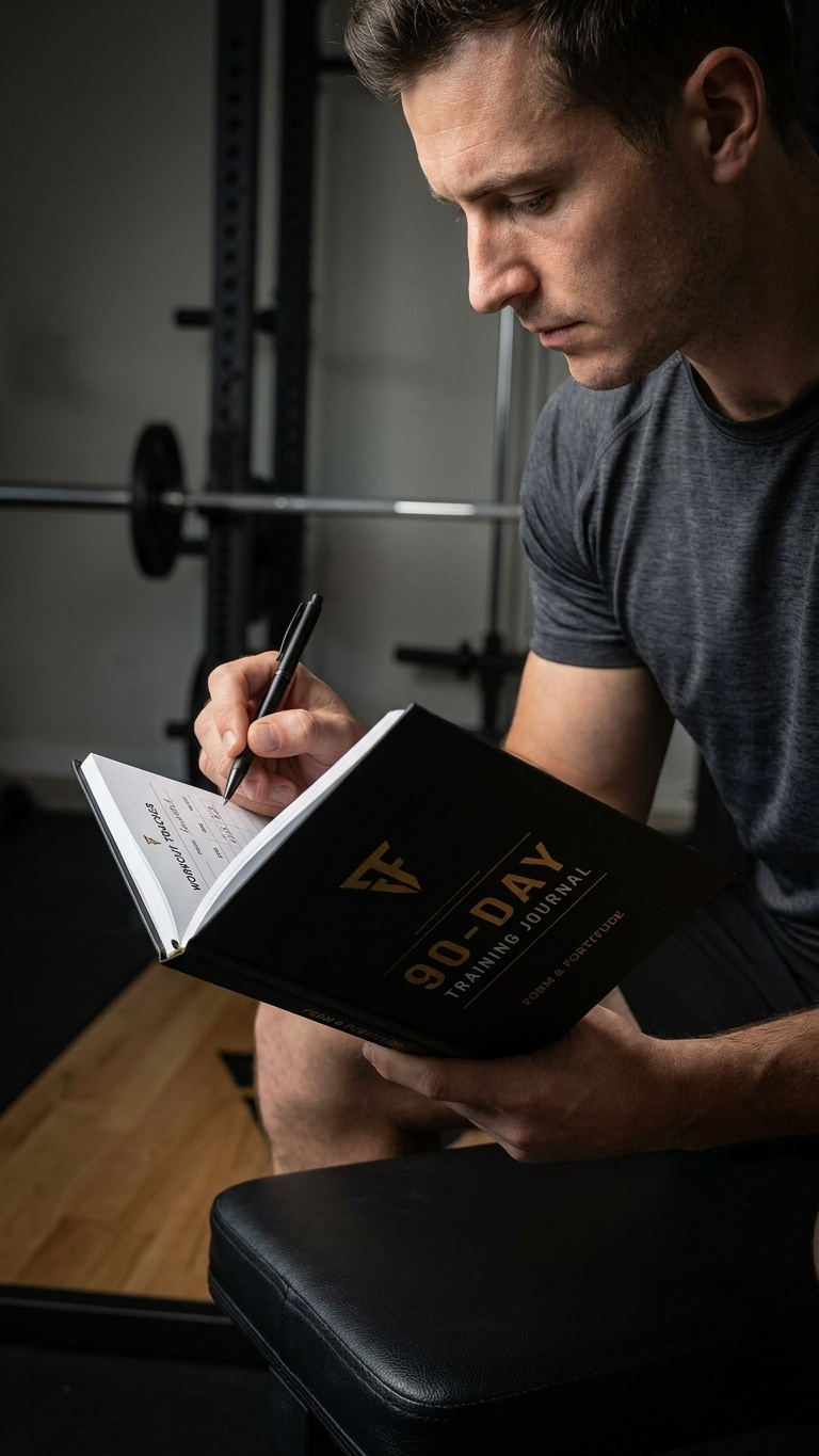 90-Day Training Journal | Printable & Fillable Digital Download