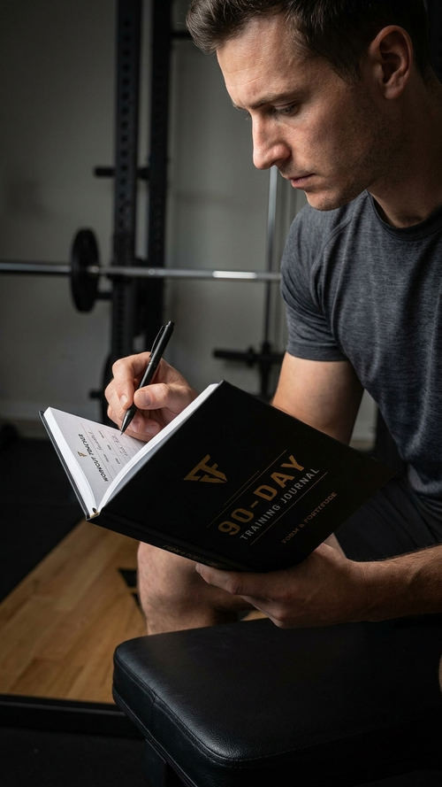 90-Day Training Journal | Printable & Fillable Digital Download