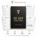 90-Day Training Journal | Printable & Fillable Digital Download