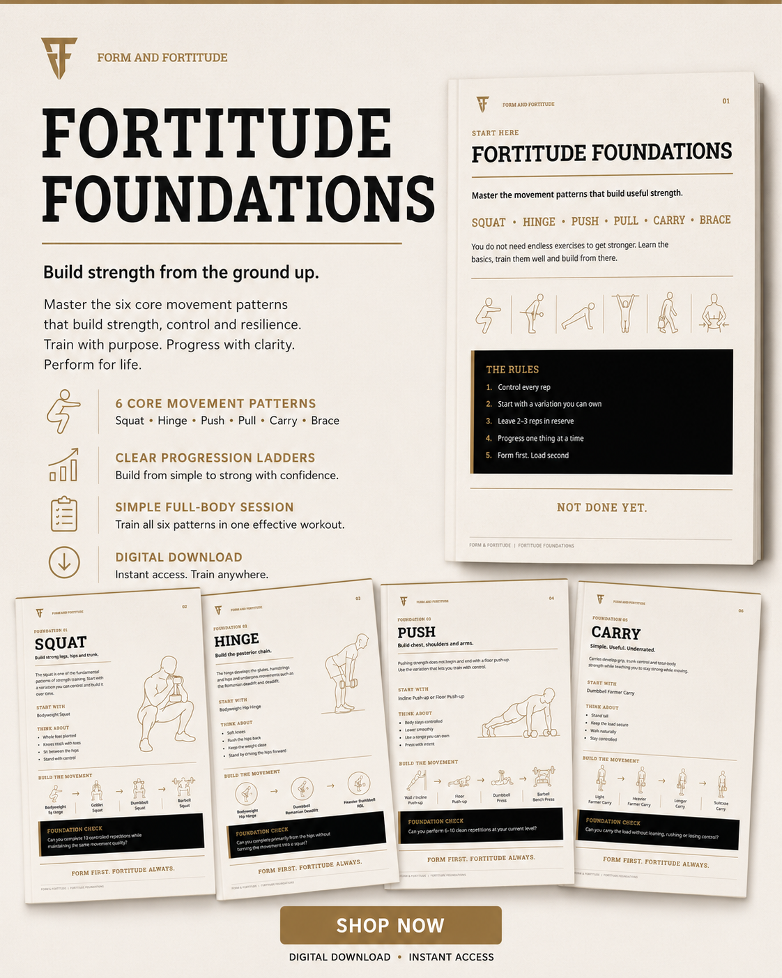 The Fortitude Foundations Guide | Digital Download
