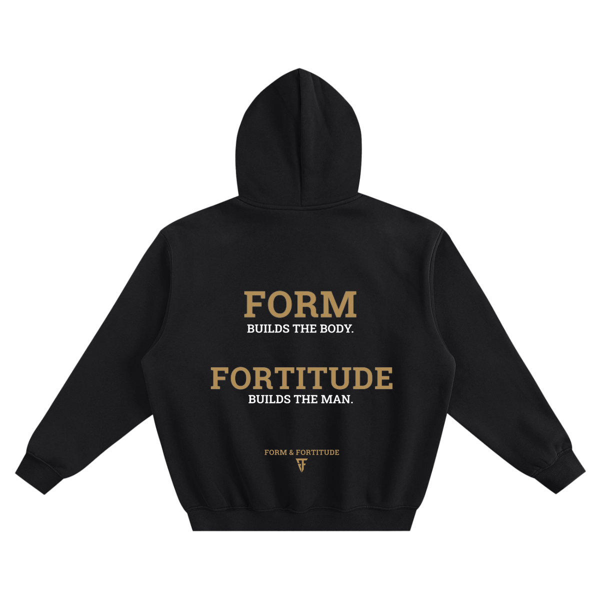 Form & Fortitude Statement Heavyweight Hoodie