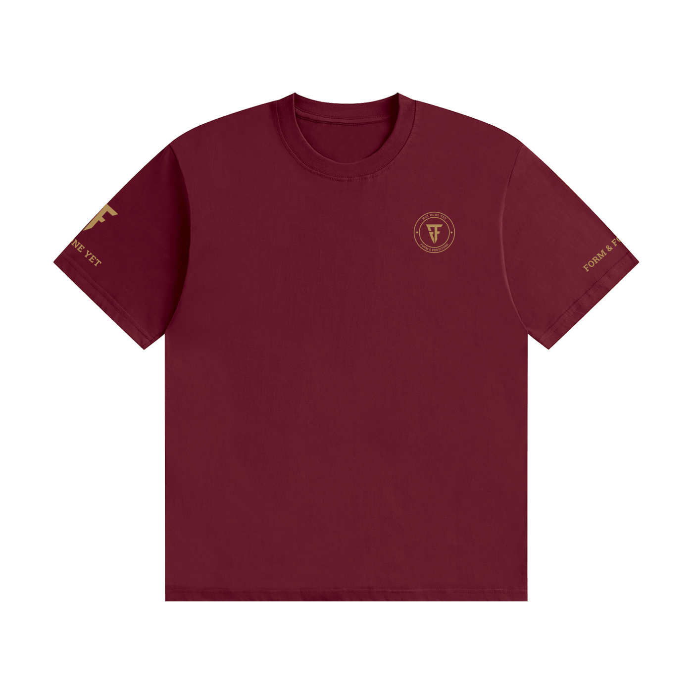 The Fortitude Middleweight Not Done Yet Badge Tee