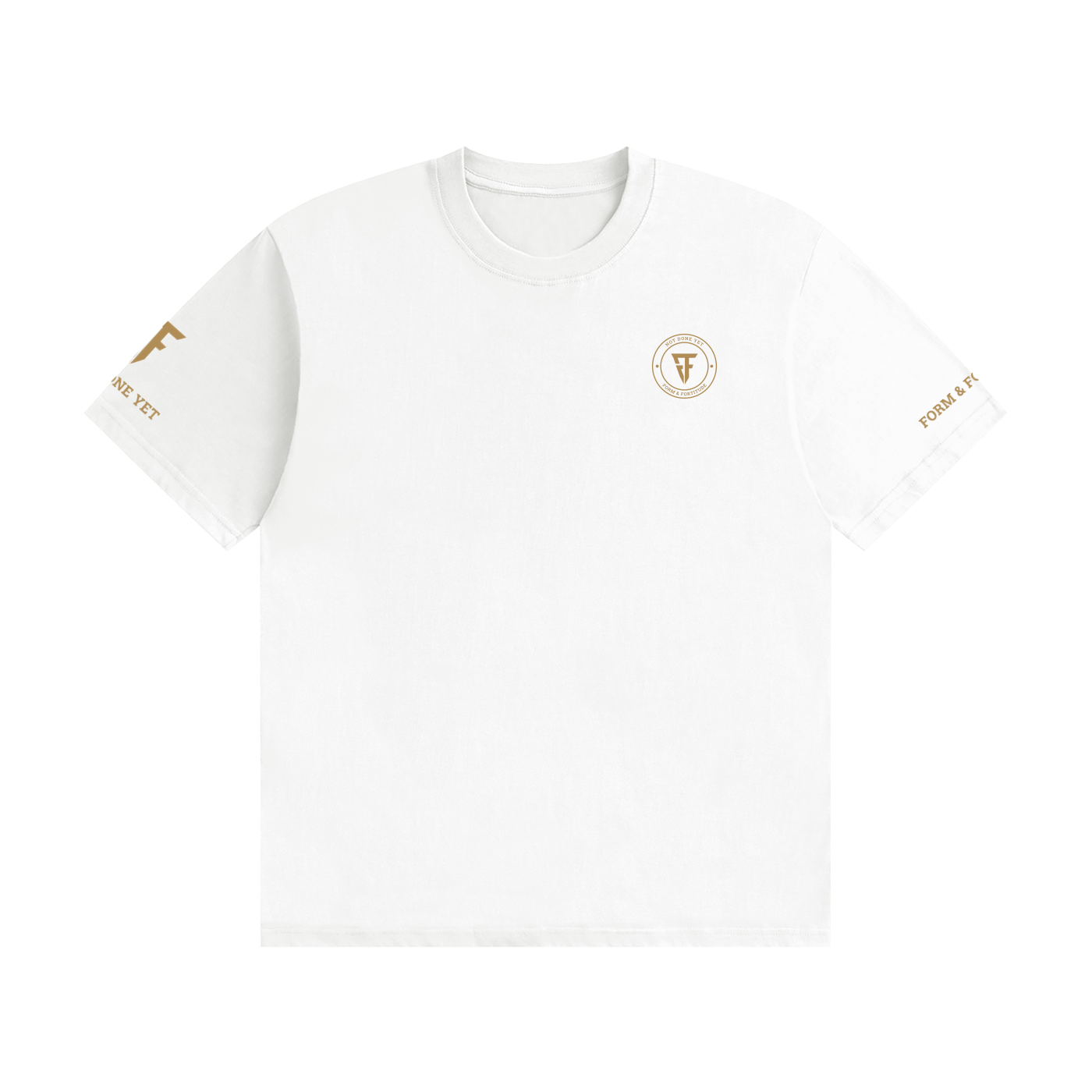 The Fortitude Middleweight Not Done Yet Badge Tee